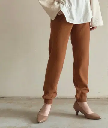 새상품 titivate 니트 조거 팬츠