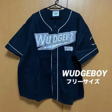 WUDGEBOY 베이스볼 셔츠 [free] 검정 블랙 와지보이