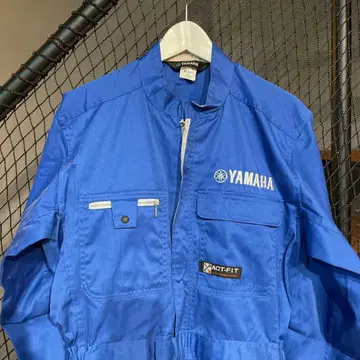 YAMAHA 네이비 컬러 작업복 L 사이즈