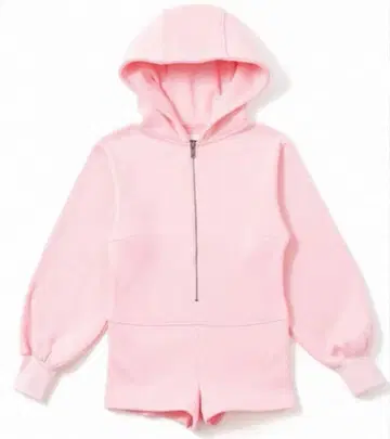 HTHsweat hood romper HTH 올인원 새상품급