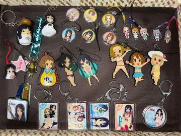 케이온! 묶음 판매 스트랩 러버 키링