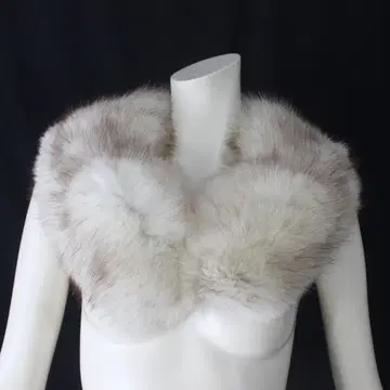 S52 [새상품급] 폭스 FOX 숄 머플러 옷깃 머플러 미사용에 가까움