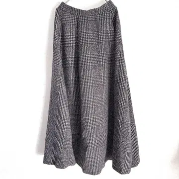 사키시마 도쿄 하운드투스 패턴 A라인 롱 스커트 프리