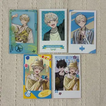 니지산지 히바치 마나 폴라로이드풍 카드 외출 Oriens 화이트데이