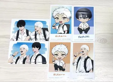빛이 죽은 여름 미니 브로마이드 컬렉션 히카루 요시키 6장 세트