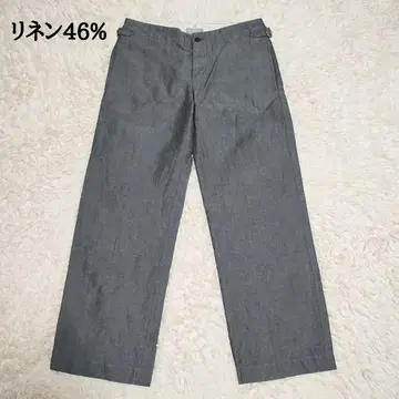 마가렛호웰 린넨 혼방 캐주얼 팬츠 린넨 46% 그레이 L