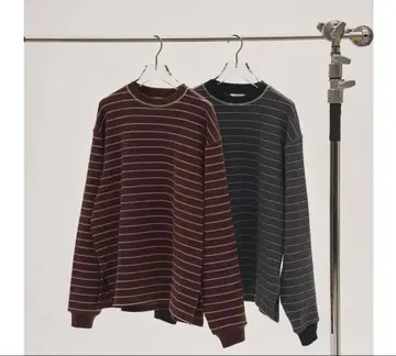 todayful Border Long T-shirts