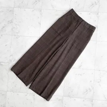 개럴개런트 NAVY 와이드 팬츠 브라운 블랙 블랙 1