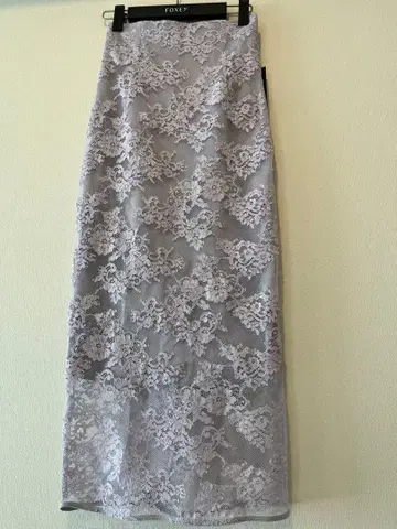 아뉴앙스 레이스 타이트 스커트