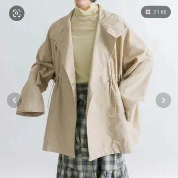 KBF 베이지 BIG 나일론 자켓