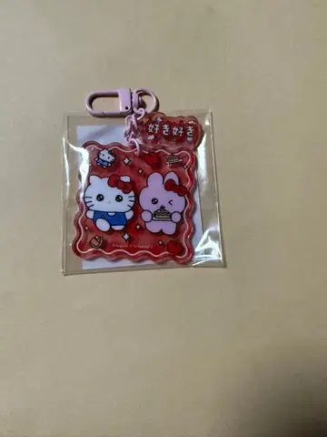 최고심 x 산리오 아크릴 키링 키티