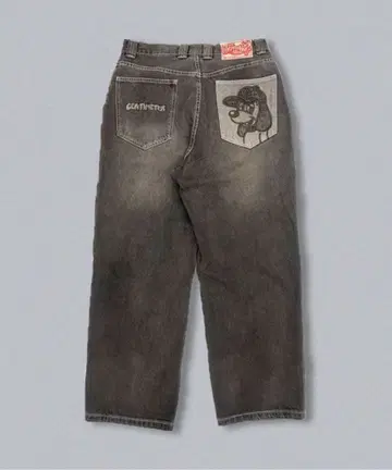 블랙 스트레이트 데님