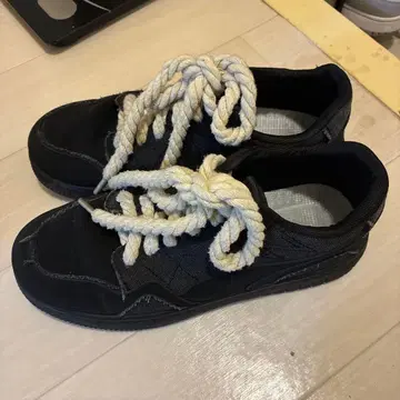 통굽 로프 신발