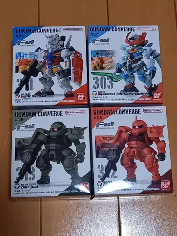 건담 컨버전스 지크 액스계 4종 묶음 판매