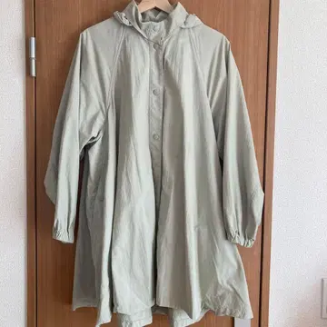 UNIQLOU 유니클로 U 나일론 아우터 롱 코트 여성용 M