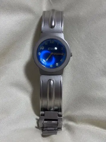 STORM 블루 쿼츠 손목시계