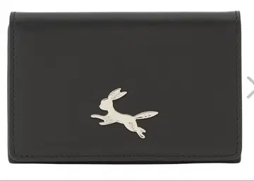 천연 가죽 명함지갑 블래키