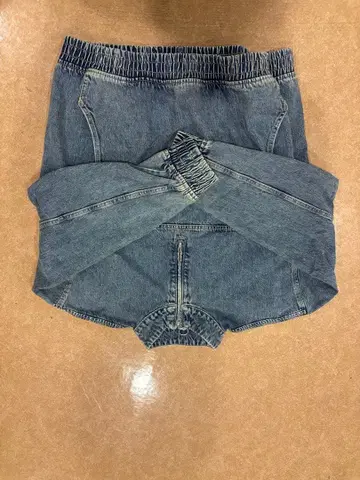 ZARA 자라 데님 자켓 하프 지퍼 풀오버 M