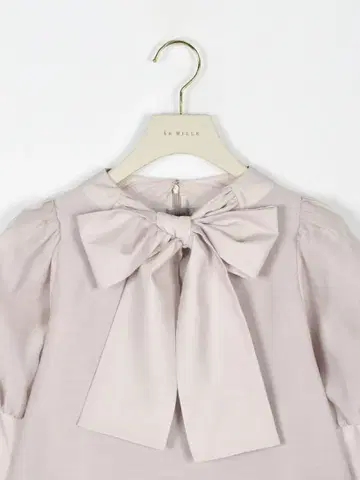 An MILLE 쿠슈트 소매 리본 BS 핑크