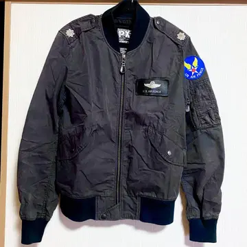 AVIREX 플라이트 자켓 M 밀리터리 짧은 기장 아비렉스