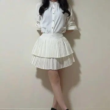 여성용 프릴 스커트