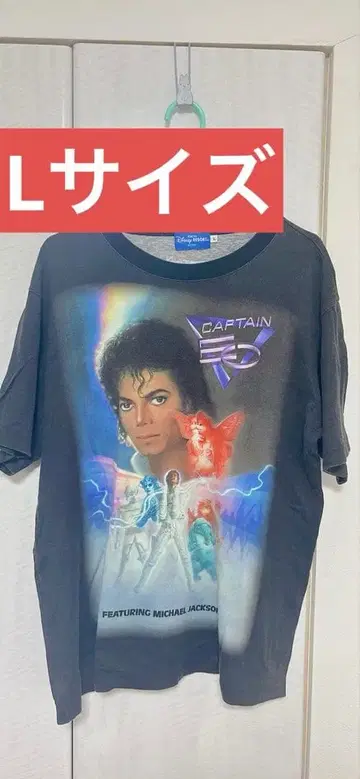 도쿄 디즈니 리조트 마이클 잭슨 T셔츠 L