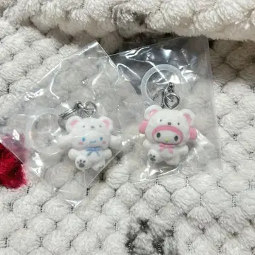 산리오 캐릭터즈 메지루시 액세서리 복슬복슬 스노우