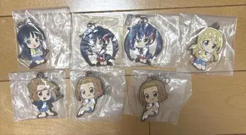 데포라바! 케이온! 키링 7세트