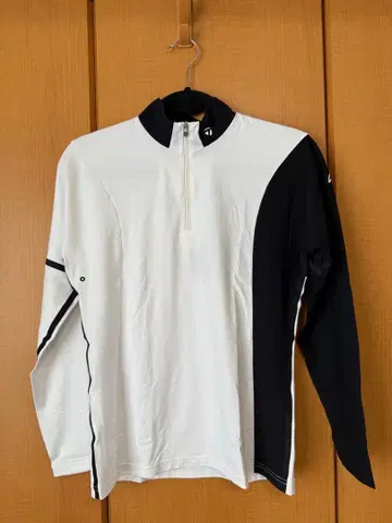 TaylorMade 여성용 하프 지퍼 셔츠