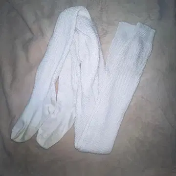 180cm 루즈 삭스 화이트 롱