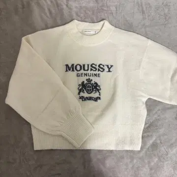 MOUSSY 아이보리 스웨터 니트 마우지