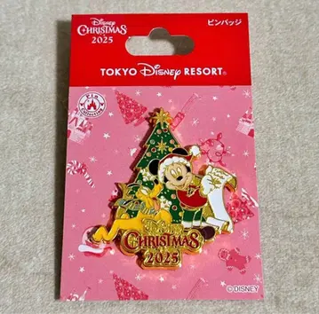 디즈니 크리스마스 2025 핀 배지