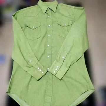 60s~ Wrangler 미국제 웨스턴 셔츠 빈티지 15하프