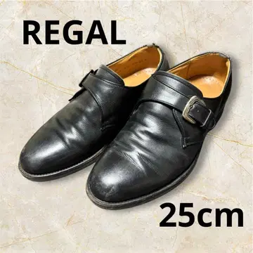 REGAL 리걸 GEOX 가죽 신발 싱글몽크 25cm