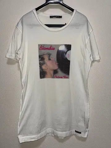 돌체앤가바나 브론디 화이트 흰색 T셔츠