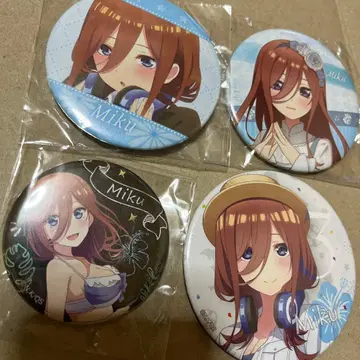 5등분의 신부 나카노 미쿠 캔뱃지