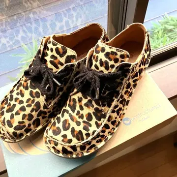 클락스 Funny Dream 레오파드 로퍼 38