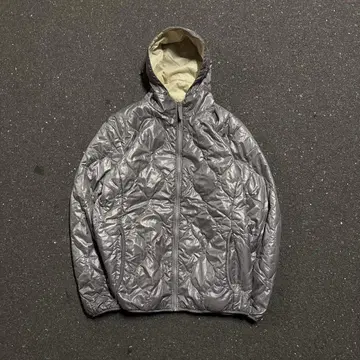 올드 유니클로 짧은 기장 퀼팅 자켓 리버서블 시티 보이