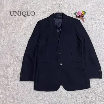 유니클로 새상품급 테일러드 자켓 짙은 네이비 오피스 캐주얼 출퇴근