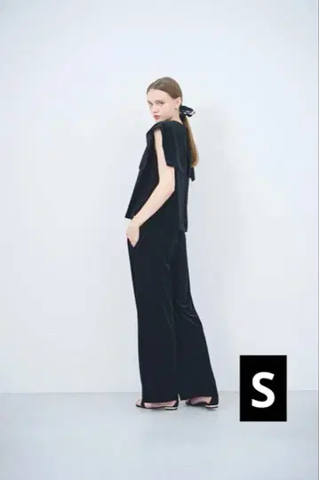 Liten 리텐 벨로아 와이드 팬츠 Velour wide pants 1호