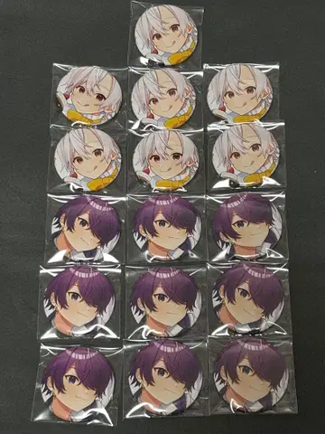 마기스트 하야사카 군 & 란마 군 캔뱃지 묶음 판매