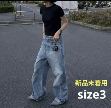 새상품 ok.soon 데님 블루 사이즈 3