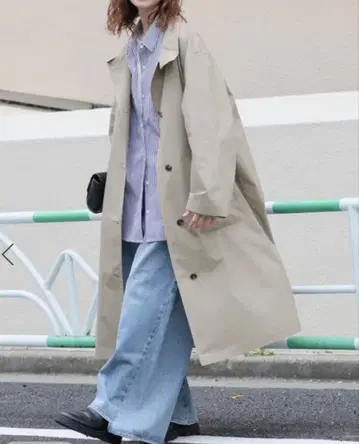 드라이 크로스 하이넥 코트 JOURNAL STANDARD 프리 사이즈