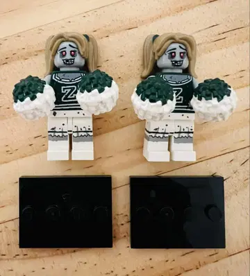 레고 시리즈 14 미니 피규어 71010 좀비 치어걸 2체 세트