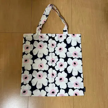 [미사용 새상품] 마리메꼬 꽃무늬 토트백 핀에어 한정판