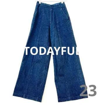 투데이풀 todayful 인디고 와이드 데님 23