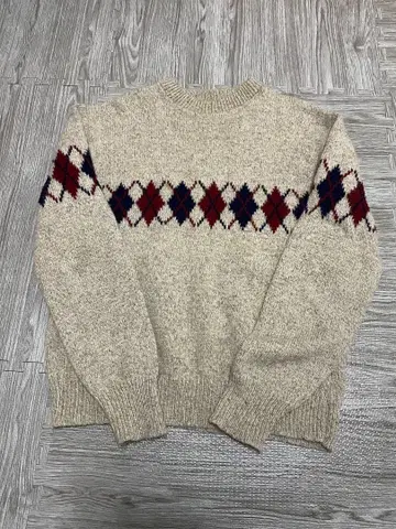 남성용 니트 스웨터