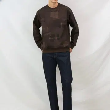 택 포함 새상품 다케오 키쿠치 트레이닝복 브라운 체크 무늬 멋짐