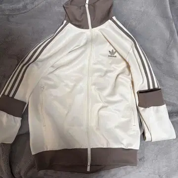 adidas 저지 여성용 L 사이즈 화이트/브라운