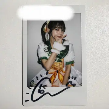 미나미 나츠 생일 특별 친필 사인 폴라로이드 + 배파이 MV 의상